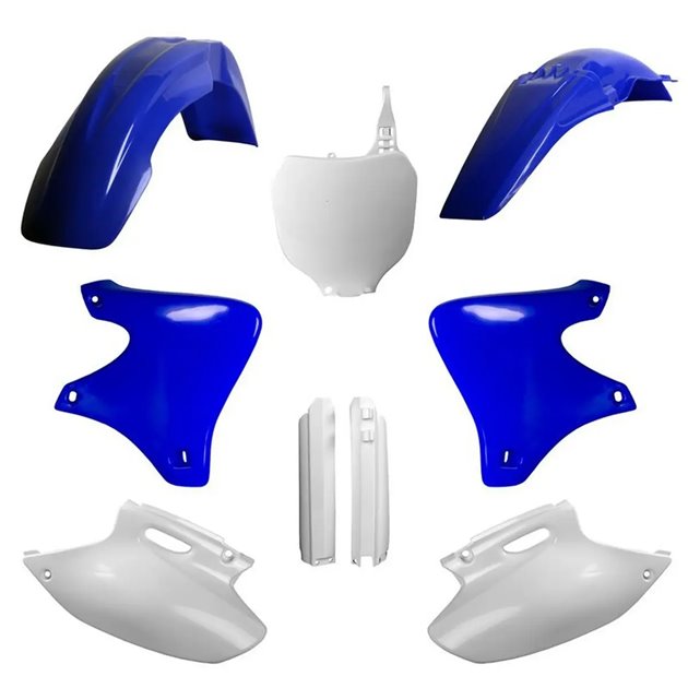 Zestaw plastików Body Kit Polisport niebieski biały OEM | 91391