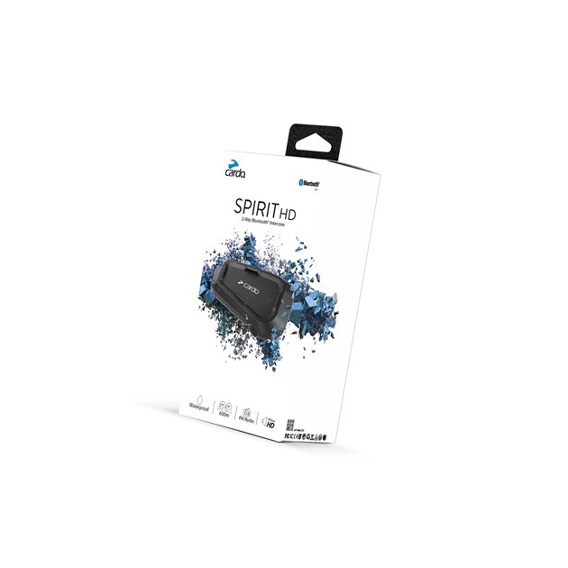 Interkom Bluetooth do kasku CARDO Spirit HD 2-kierunkowy 1 sztuka | SPRT0002