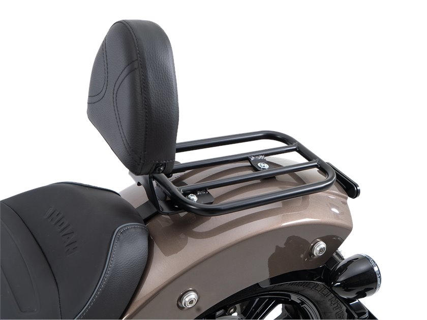 Bagażnik Solo z oparciem Indian Scout Bobber czarny Hepco & Becker | 6127697 00 01