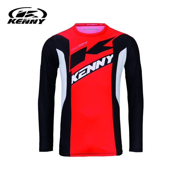 Koszulka Cross/Enduro Track Zoom Red Czerwony L Kenny Racing | 261-3403011-5601