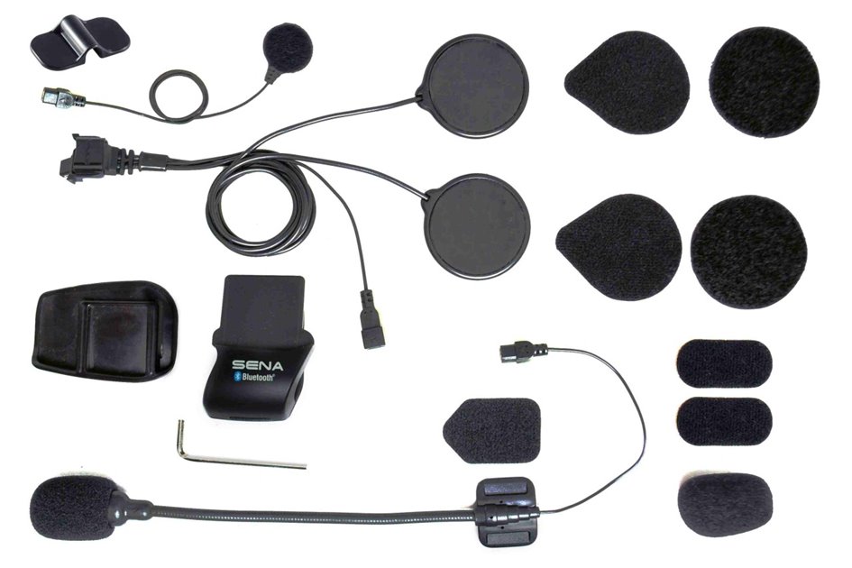 Sena zestaw montażowy ( mocowanie ) interkomu smh5, smh5-fm oraz sph10h-fm z uniwersalnym zestawem mikrofonów