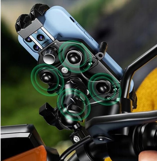 Uchwyt antywibracyjny na telefon rower/motocykl | UCH000239