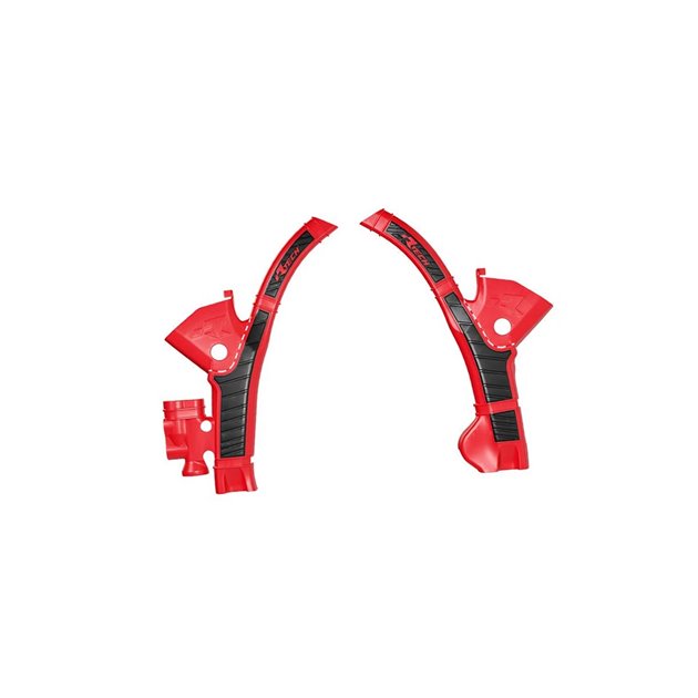 Osłony ramy (komplet) Bi-material Super Grip Stark Future VARG SMX1 Czerwony/Czarny Racetech | PRTSTKRSNR23