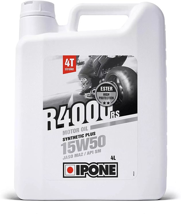 Olej silnikowy Ipone R4000 RS 4T 15W50 Półsyntetyczny 4 l | 800370