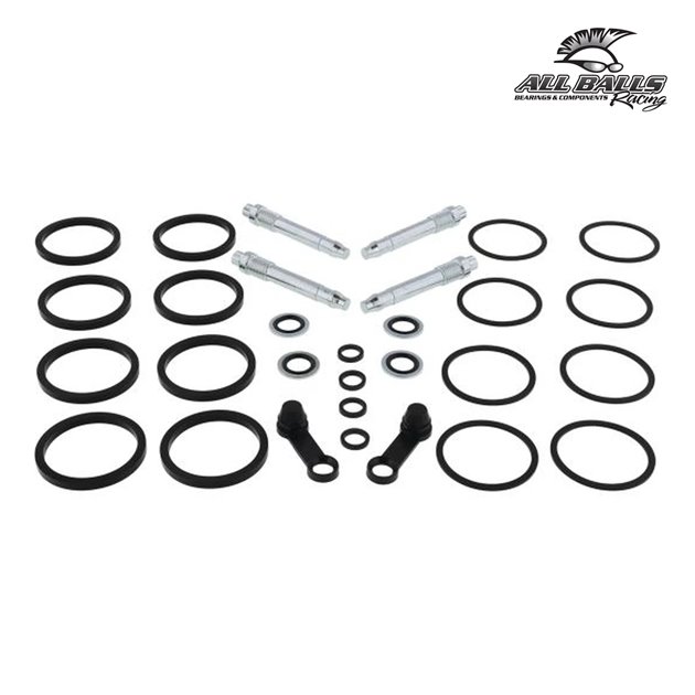 Zestaw naprawczy zacisku hamulcowego przód Harley Davidson FLHP/FLHPE Police Road King, FLHPEI Police Road King, FLHPI Police Electra Glide STD, FLHR Road King, FLHRC Road King Classic, FLHRCI Road Glide All Balls | 18-3338