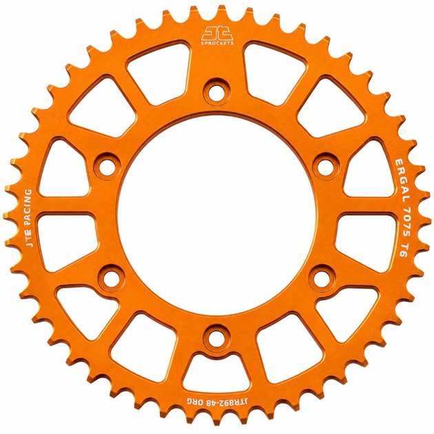 JT ZĘBATKA TYLNA 4794 48 ALUMINIOWA RACELITE KTM SX 65 2025-2026 (OEM: A40510051048C1) (479448JTA) (ŁAŃC. 420)