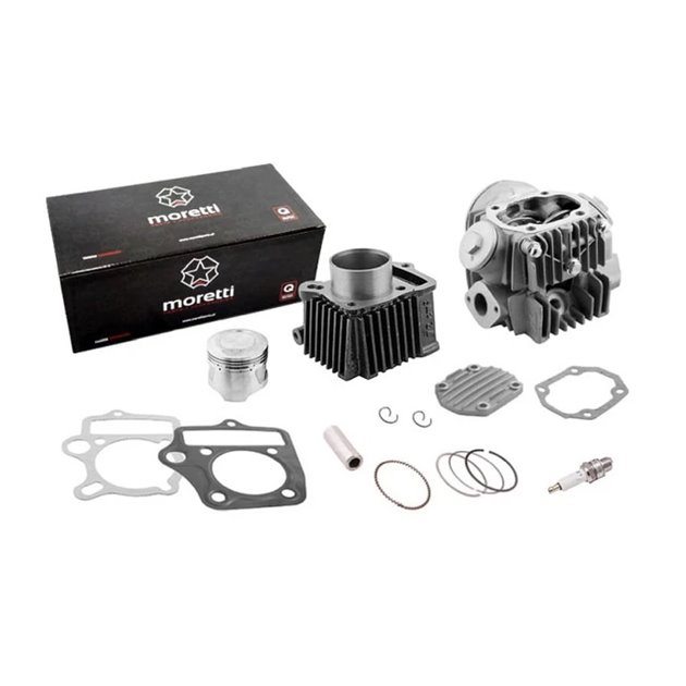 Zestaw cylinder głowica Motorower 139FMB 80cc 4T tuning MORETTI | 5905220819621