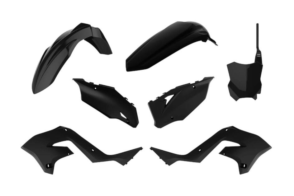 Zestaw plastików Body Kit Polisport czarny | 90934