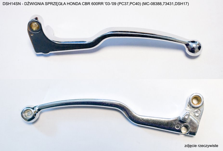 Dźwignia sprzęgła Honda CBR 600RR Srebrny PSYCHIC | MC-08388