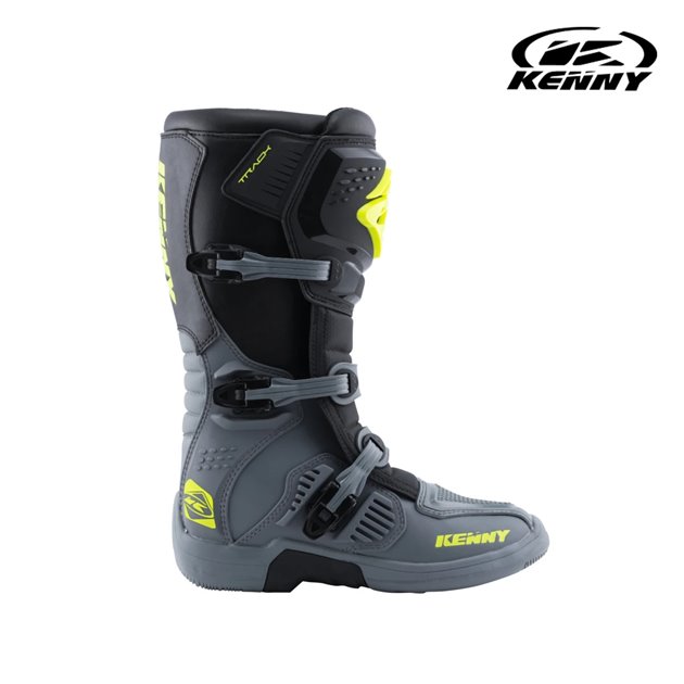 Buty Cross/Enduro Track GREY/NEON YELLOW 47 Kenny Racing | 221-7103010-4703
