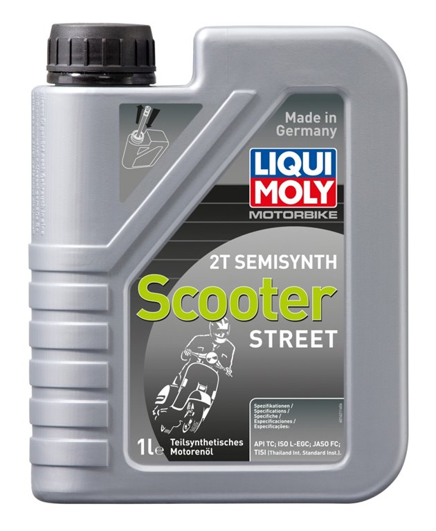 LIQUI MOLY OLEJ SILNIKOWY MOTORBIKE 2T PÓŁSYNTETYCZNY SCOOTER 1L (6) | LM1621