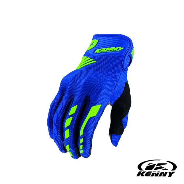 Kenny Racing Rękawice D3O Titanium Blue L (10) | 261-2601011-1002