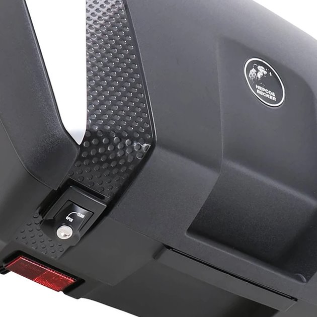 Kufer centralny Junior 55L (Srebrne wstawki) Hepco & Becker | 610047 00 09