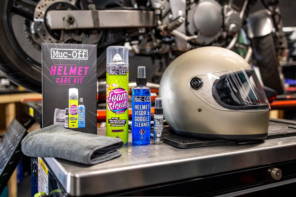 Zestaw do czyszczenia i zabezpieczenia kasku Muc-Off Helmet Care Kit | 20803