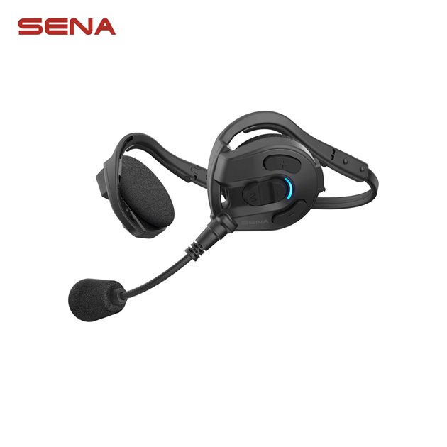 Interkom uniwersalny Sena Expand Mesh do 400m, do 1600m w grupie 6 użytkowników Mesh, na rower/rolki/narty/paralotnię, z dłuższym mikrofonem i głośnikami HD | EXPANDM-01