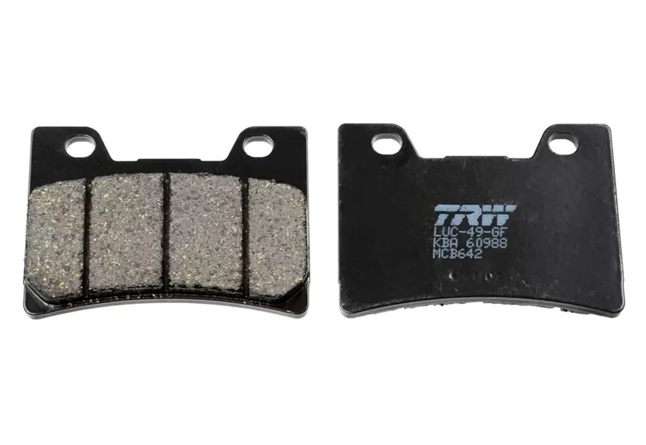 Klocki hamulcowe KH123 Organic Yamaha FZR 1000 Genesis Przód TRW | MCB642