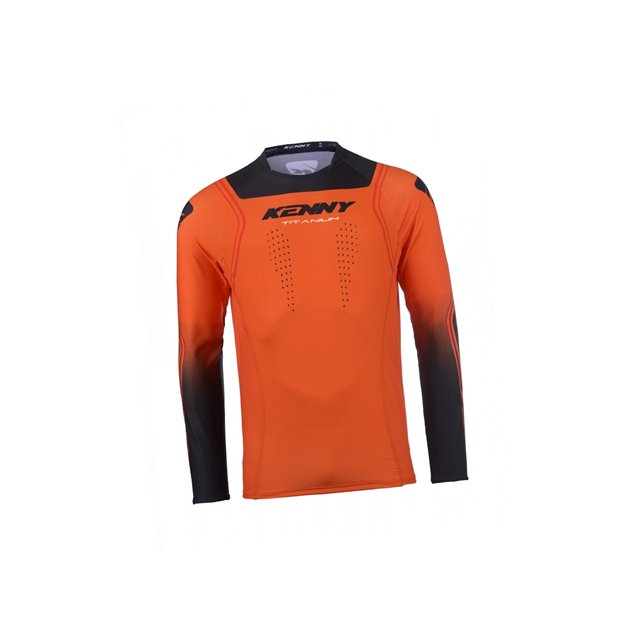 Koszulka cross/enduro Titanium Orange L Kenny Racing | 251-3301011-5606