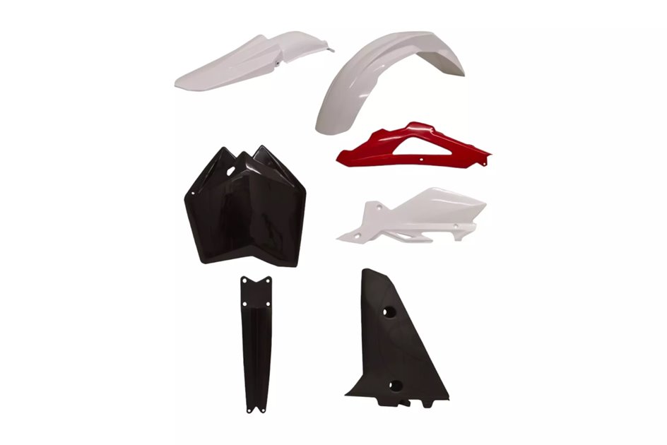 Zestaw plastików Body Kit Polisport czarny | 90502