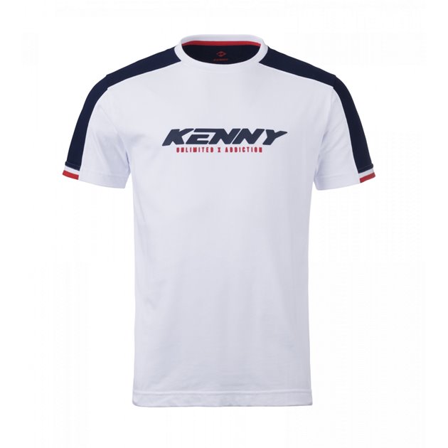 Koszulka T-Shirt Kenny Racing Dream biały/niebieski XXL | 251-5005043-5800