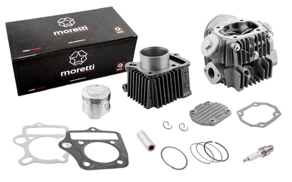 Zestaw cylinder głowica Motorower 139FMB 80cc 4T tuning MORETTI | 5905220819621