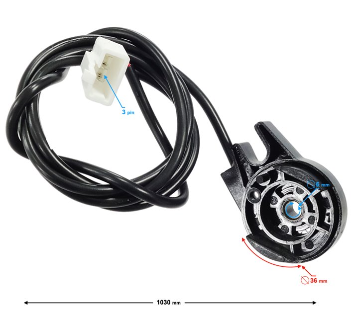 Czujnik podpory bocznej ENERGY 2.0 Skuter elektryczny