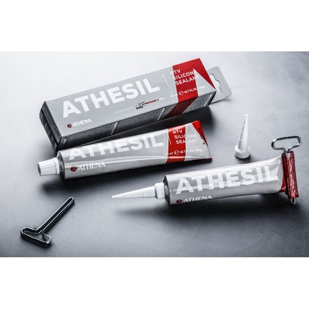 Silikon uszczelniający ATHESIL RTV (od -40 do +220 st.C max do +300 st.C 80g) Athena | M813002000001