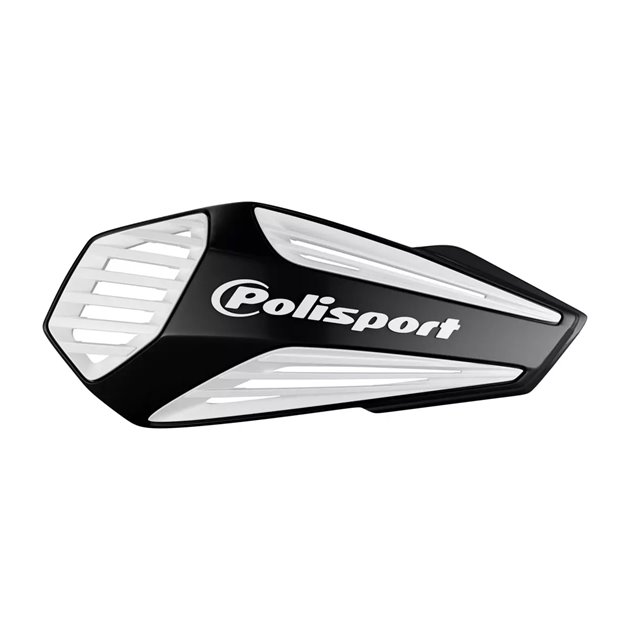 Komplet osłon dłoni Polisport MX Air czarno biały | 8308400001