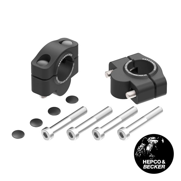 Podwyższenie kierownicy Suzuki GSX-8T 20mm wysokie, czarne | 42303555 20 01