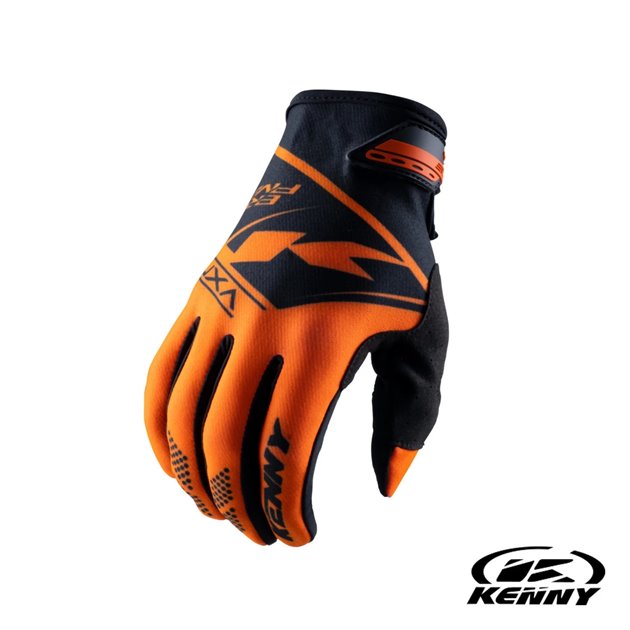 Rękawice Cross/Enduro Brave Kid/Junior/Dziecięce Orange L (6 lat) Kenny Racing | 231-2904011-0406