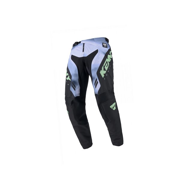 Spodnie Cross Enduro Force Fog Neon Green Czarny/Zielony/Biały XS (28) Kenny Racing | 251-6104011-2805
