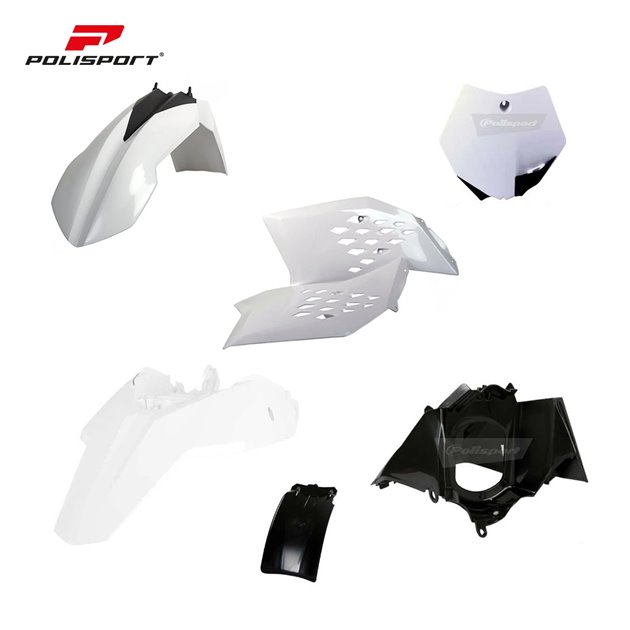 Komplet Plastików KTM SX 65 Biały Polisport | 90214