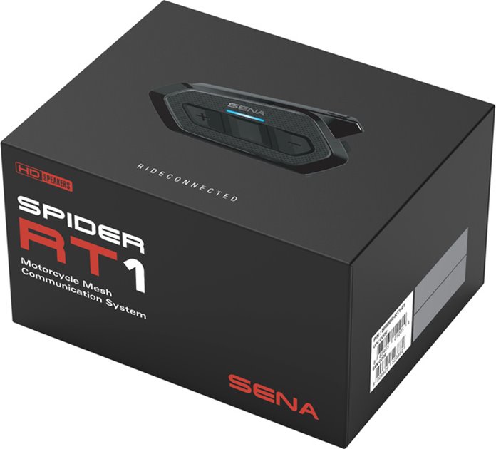 Interkom Sena Spider RT1-01 Bluetooth 5.2 do 2km 1 zestaw | SPIDER-RT1-01