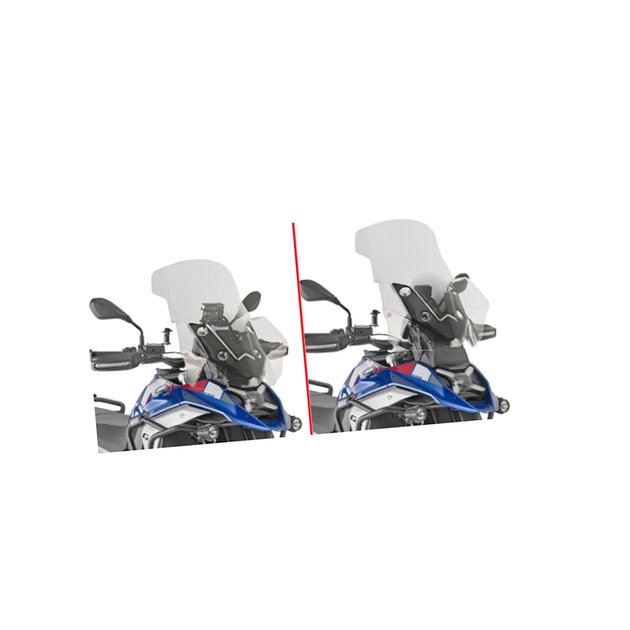 Szyba BMW R 1300 GS (65 x 54 cm) (do modeli bez radaru) Kappa | KD5144ST
