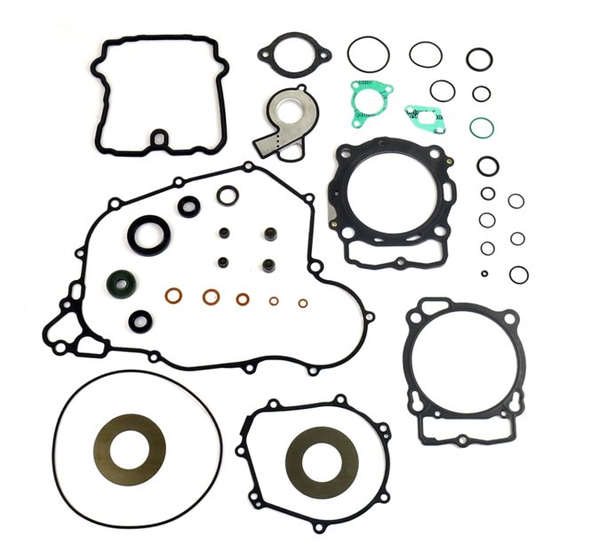 Komplet uszczelek KTM EXCF 450/500 '17-'18 HUSQVARNA FE 450/501 '17-'18 (Z USZCZELKĄ POKRYWY ZAWOROWEJ I USZCZELNIACZAMI SILNIKOWYMI) ATHENA