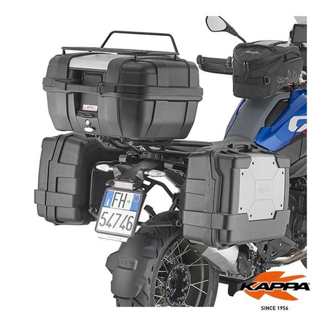 Stelaż kufrów bocznych MONOKEY BMW R 1300 GS RETRO-FIT KVE KVENTURE KMS KMISSION ALU Kappa | KLO5143MK