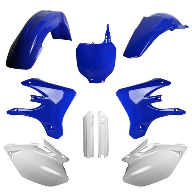 Zestaw plastików Body Kit Polisport niebieski biały OEM | 91392