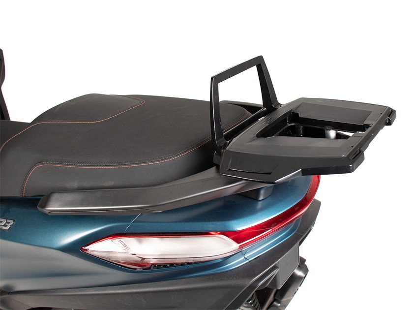 Stelaż kufra centralnego Alurack Piaggio MP3 Exclusive 530 2022-2026 Hepco Becker | 6557650 01 01