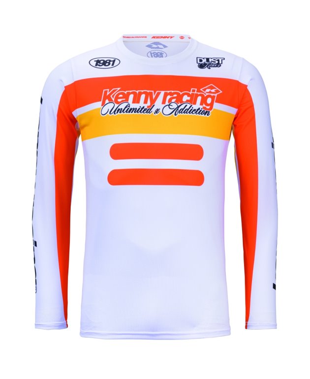 Koszulka Cross/Enduro Force Beach Dust Orange Rozmiar XXL Kenny Racing | 261-3504013-5806