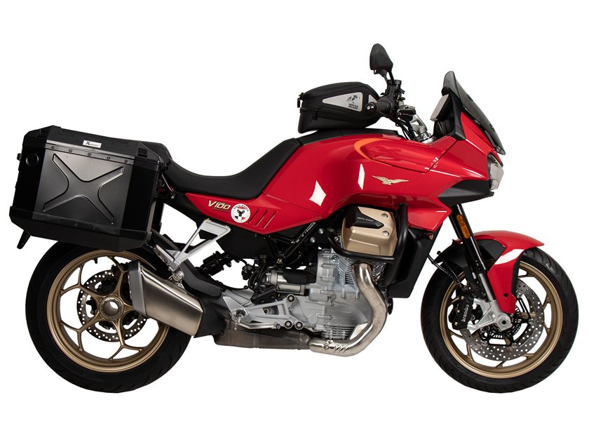 Stelaż do kufrów bocznych Moto Guzzi V100 Mandello / S 2022-2025 Hepco Becker | 653557 00 01