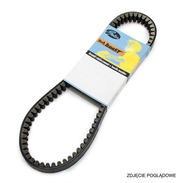 GATES PASEK NAPĘDOWY SKUTER BOOST+ (831x19,5x9,9MM) APRILIA LEONARDO ST 125/150 1996-2005,SCARABEO GT 125/150/200 1999-2006, (31911K) (WYCOFANO Z OFERTY)