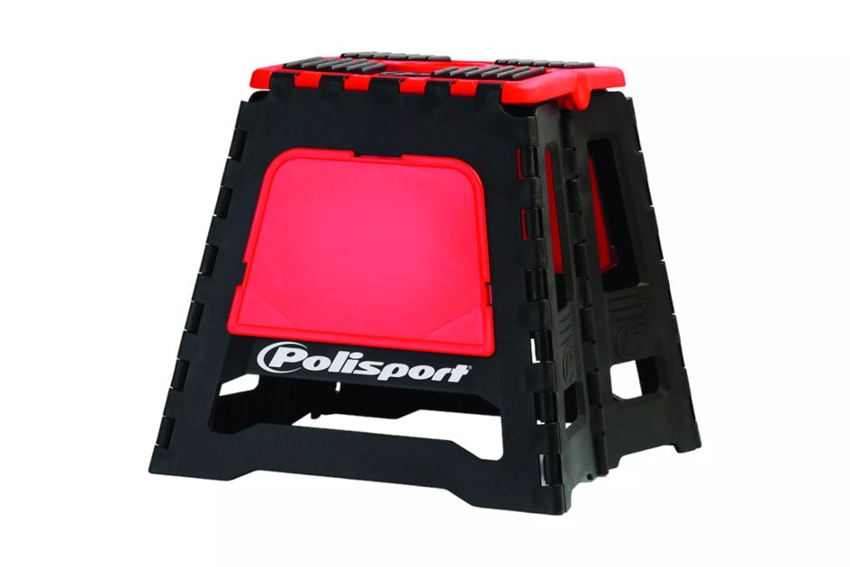 Stołek składany crossowy Polisport czerwony | 8981500004