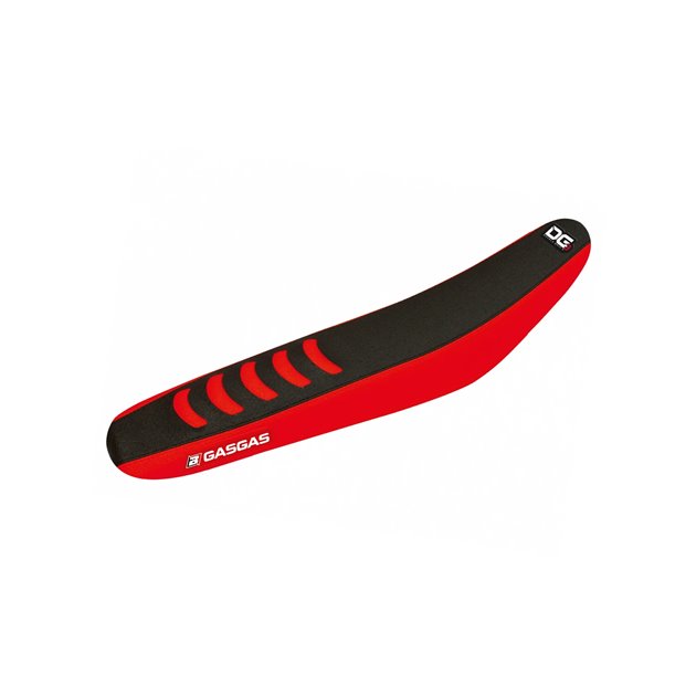 Pokrowiec/poszycie na siedzenie Gas Gas MC DOUBLE GRIP 3 czerwony czarny Blackbird | E1909H
