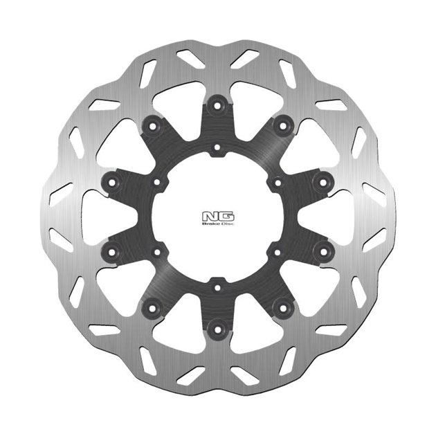 Tarcza hamulcowa (przód) CCM ES MOTO 600 '99-'03, FT 230/710 '07-'09, R 450 '07-'08, R30 650 '02-'06, GAS GAS 125/250 '01-'07, RIEJU MR 250/300 '20-'22 (318X108X5MM) (6X6,25MM) WAVE (PŁYWAJĄCA) NG