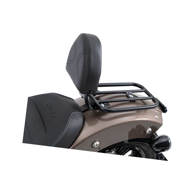 Oparcie kierowcy z poduszką do połączenia z bagażnikiem solo Indian Scout Bobber Hepco & Becker | 42167697 00 01