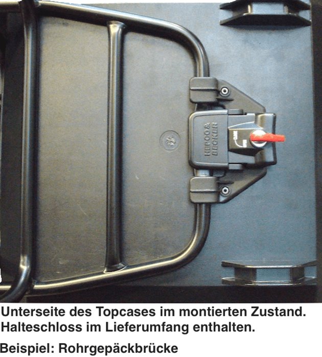 Kufer centralny Junior 40L Hepco & Becker | 610040 00 01