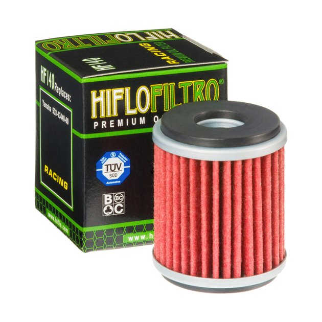 Filtr oleju HF140 YAMAHA YZF 250 09-20, MT 125 15-19, YZF 450 09-20, WRF 250/450 09-20, YFZ, YBR, YFM 250 (50) HifloFiltro