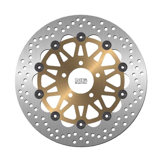 Tarcza hamulcowa (przód) KAWASAKI ZZR 250 '90-'95 (300X61X4,5MM) (5X10,25MM) PŁYWAJĄCA NG