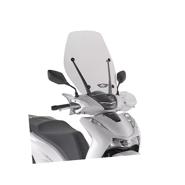 Szyba akcesoryjna Honda SH 125 150 54x49cm przeźroczysta Kappa | KD1181ST