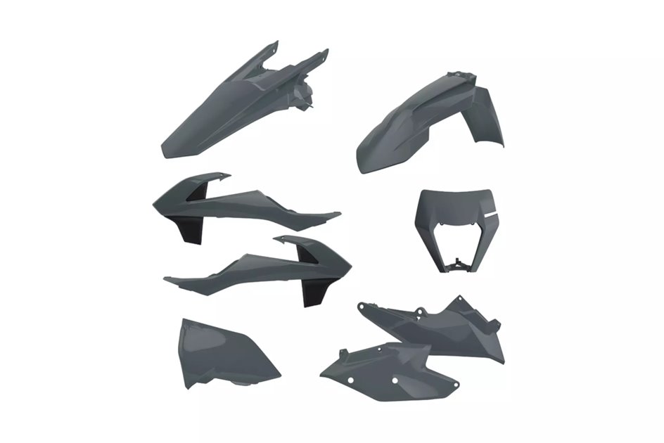 Zestaw plastików Body Kit Polisport szary | 90889