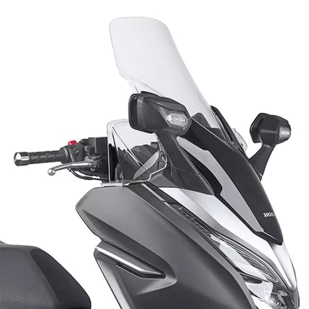 Spoilery do hanbarów Honda Forza 125, 300 przeźroczyste | DF1166K